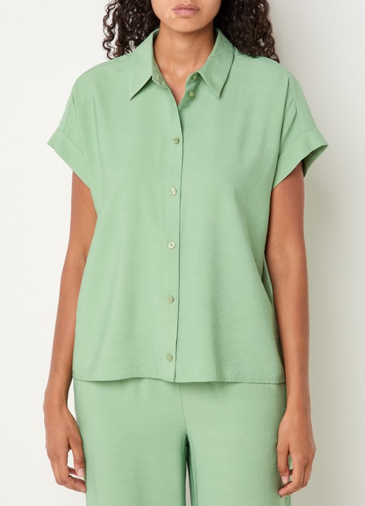 Modström Aida blouse met plooidetail