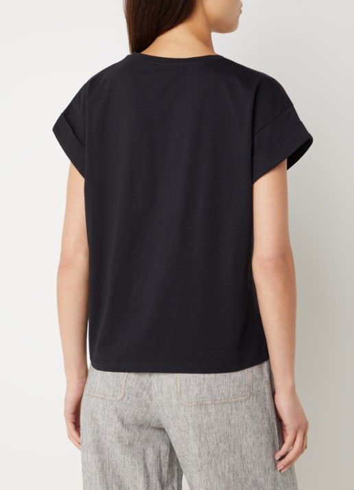 Modström Brazil T-shirt van  katoen - achterkant zwart