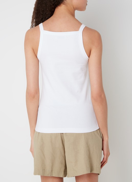 Modström Dae tanktop met stretch - achterkant 4 wit