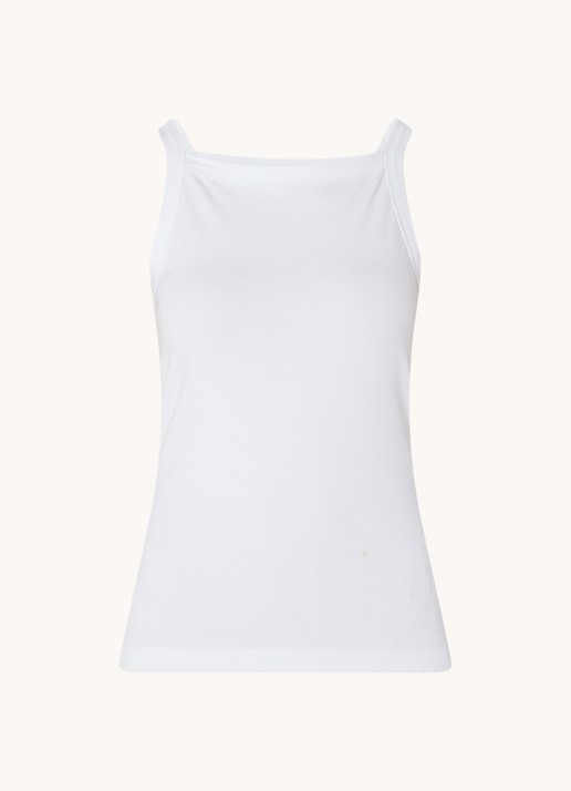 Modström Dae tanktop met stretch - voorkant wit