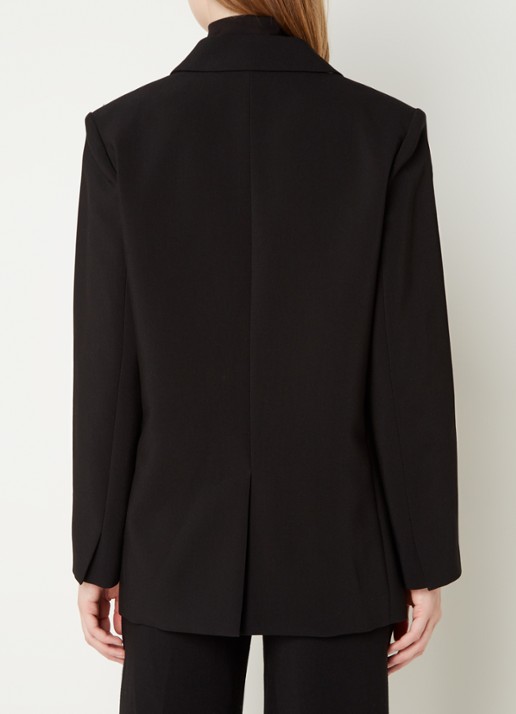 Modström Gale blazer met klepzakken - achterkant 4 zwart