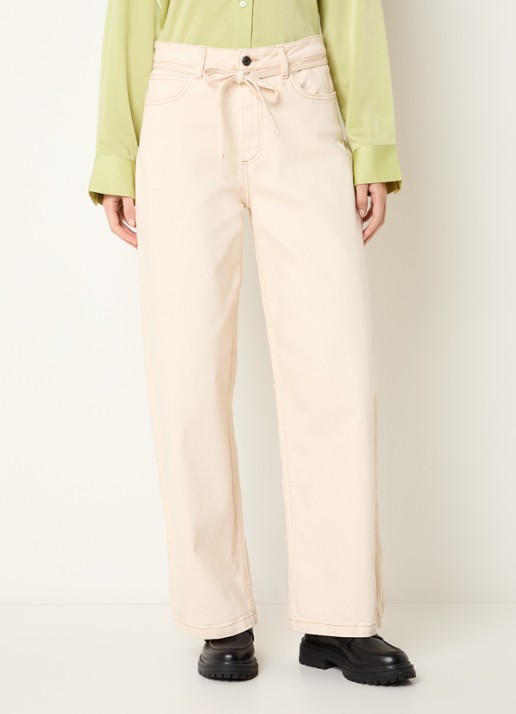 Modström Isolde high waist loose fit jeans met gekleurde wassing