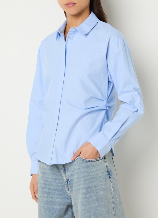 Modström Sioban blouse met plooidetail