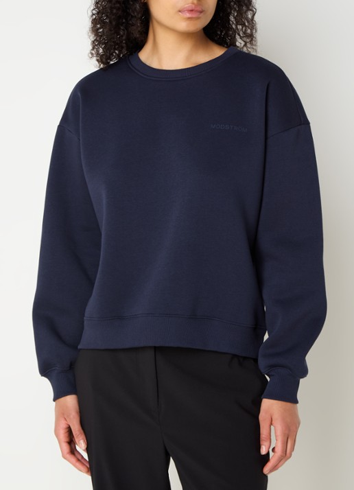 Modström Tia sweater met logoprint