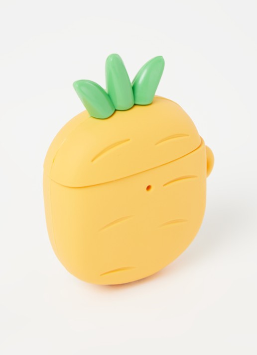 Mojipower Carrot Airpods Case - voorkant 2 orange