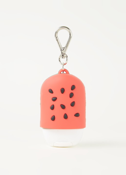 Mojipower Watermelon Hand Sanitizer Bottle 30 ml - voorkant 2 rood