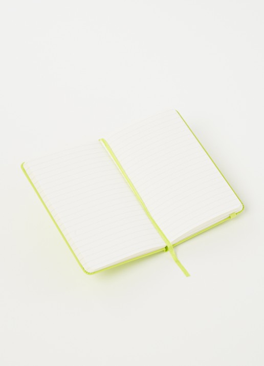 Moleskine Classic Pocket notitieboek - detail 4 lime