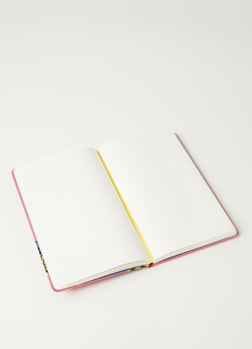 Moleskine Limited Edition Frida Kahlo L blanco notitieboek - detail roze