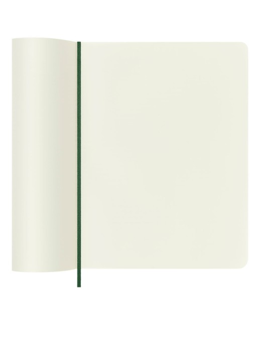 Moleskine Notitieboek met blanco papier 25 x 19 cm - voorkant 2 groen