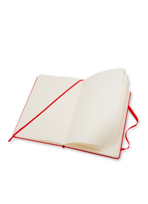 Moleskine Notitieboek Moleskine Blanco P - voorkant 3 rood