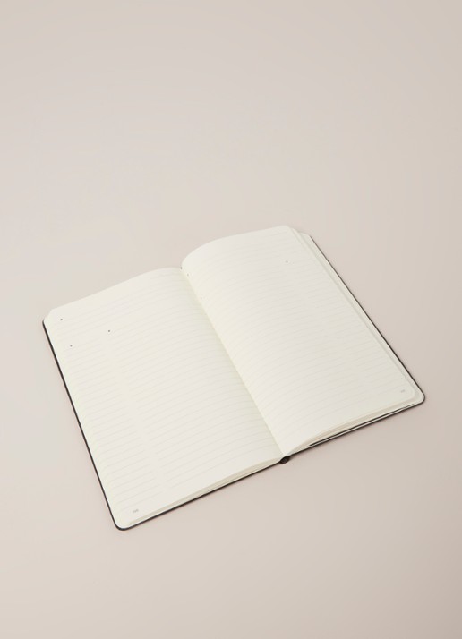 Moleskine Professional notitieboek hard L 21 x 13 cm - detail 3 zwart