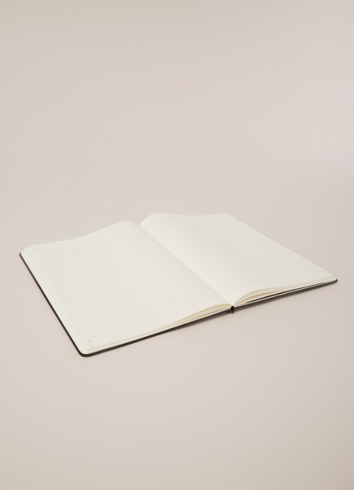 Moleskine Professional notitieboek hard XL 25 x 19 cm - detail 3 zwart
