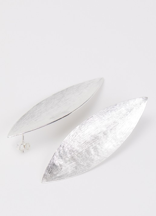 Moliane Berry oorbellen verguld - detail 3 zilver