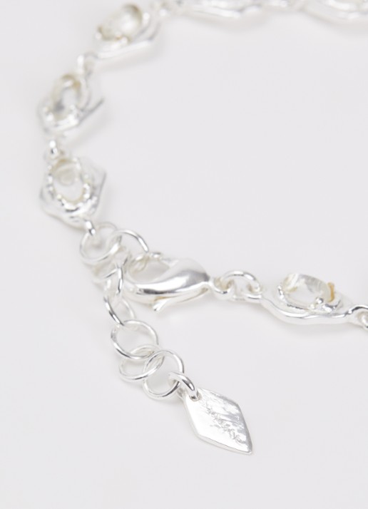 Moliane Lamia armband verguld - detail 3 zilver