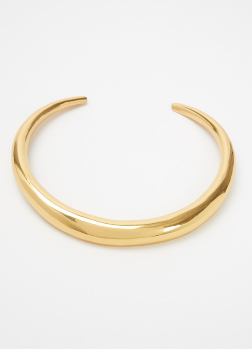 Moliane Lucina choker verguld - detail goud