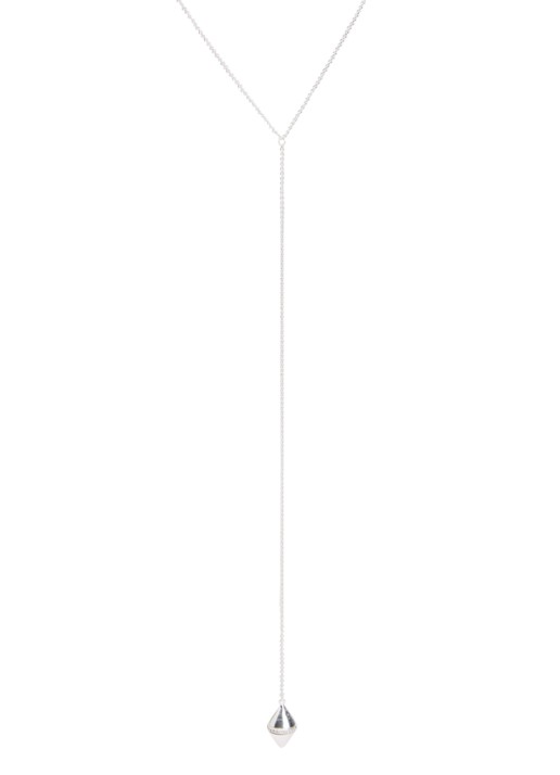 Moliane Olive ketting verzilverd