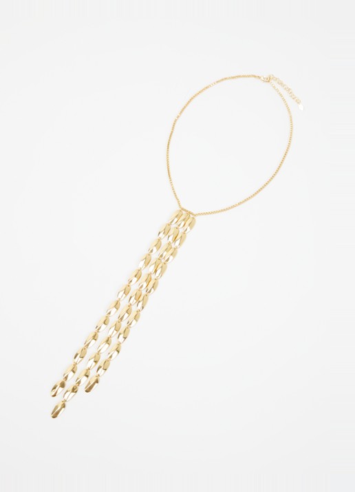 Moliane Seed ketting verguld - detail 3 goud