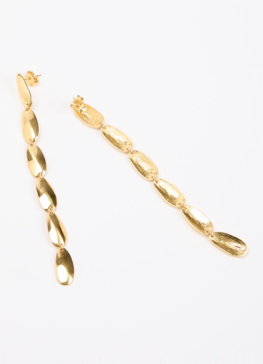 Moliane Seed oorstekers verguld - detail goud