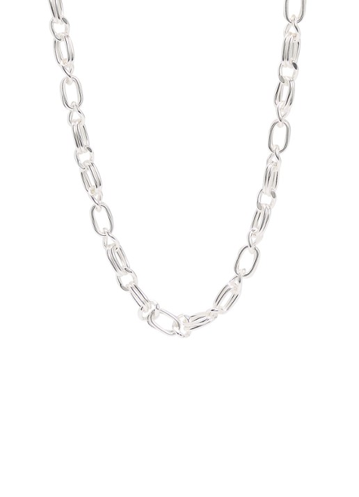 Moliane Serena schakelketting verzilverd