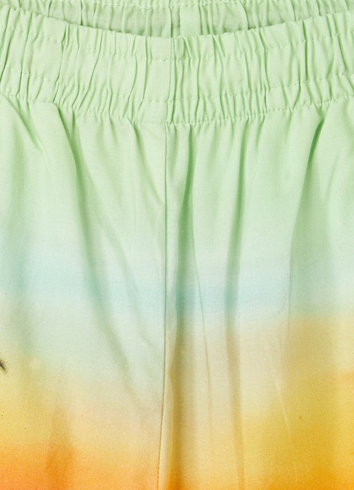 Molo Adi straight fit korte broek  - detail 3 groen