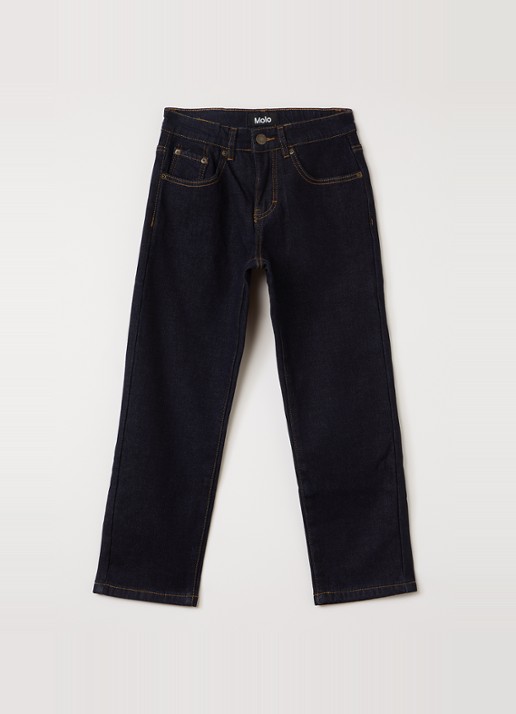 Molo Andy straight leg jeans - voorkant indigo
