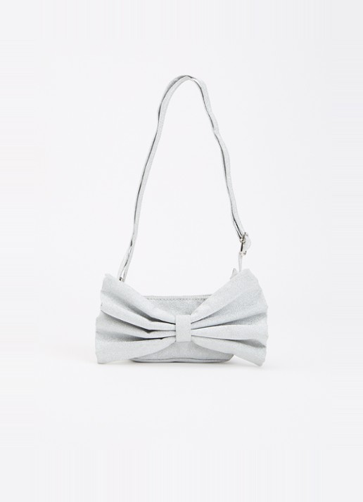 Molo Bow crossbodytas met glitter en strikdetail