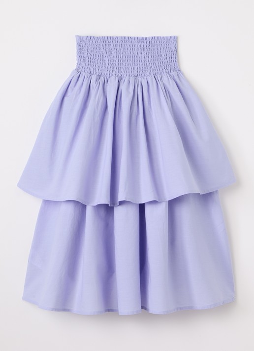 Molo Brenna rok met smockwerk - voorkant 2 lila