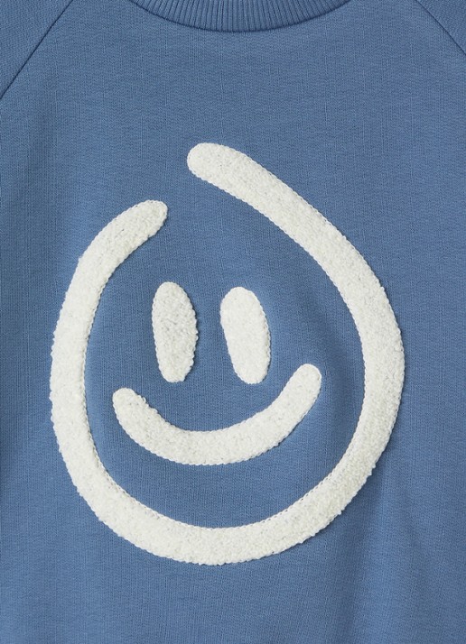 Molo Disc sweater met print - detail 5 groen