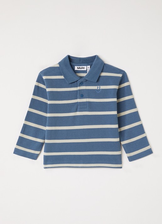 Molo Easty polo met streepprint