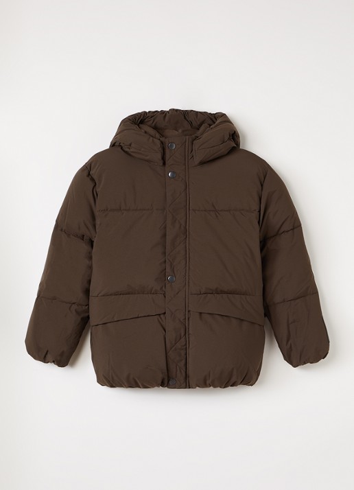 Molo Hayden pufferjack met paspelzakken