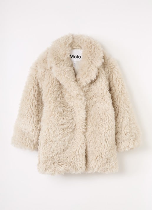 Molo Helin mantel van teddy