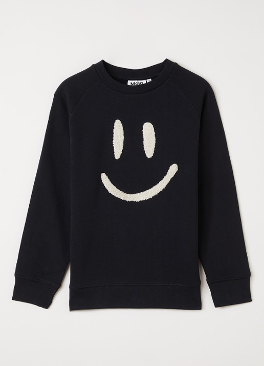 Molo Mike sweater met borduring