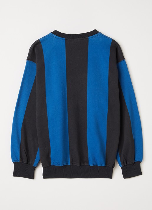Molo Monti sweater met print - voorkant 3 royalblauw