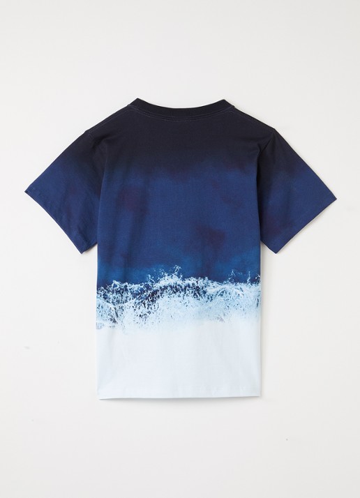 Molo Rame T-shirt met print - voorkant 2 blauw