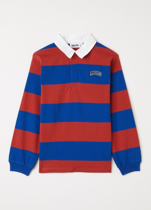 Molo Relz polo met streepprint