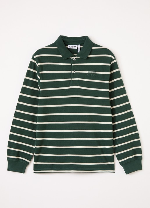 Molo Rey polo met streepprint