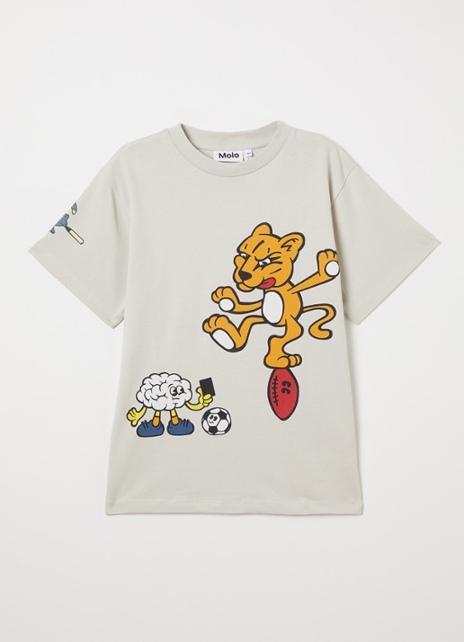 Molo Riley T-shirt met front- en backprint