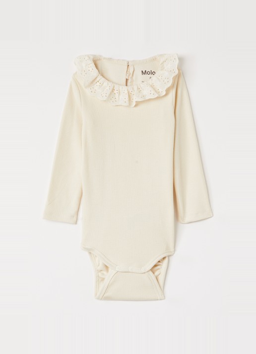 Molo Romper met kraag - voorkant creme