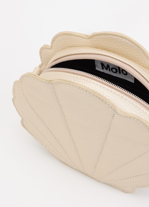 Molo Seashell crossbodytas met verstelbare schouderriem - detail 2 zilver