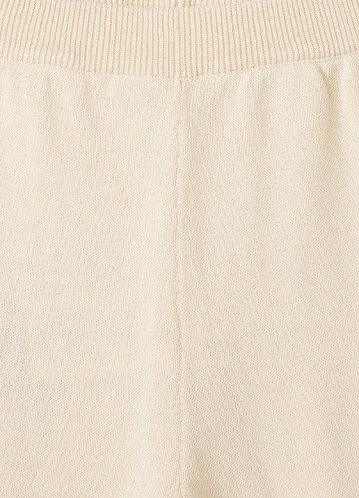Molo Solana tapered fit joggingbroek met print - detail beige