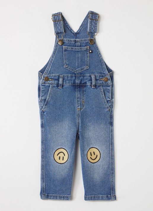 Molo Stellan straight fit tuinbroek