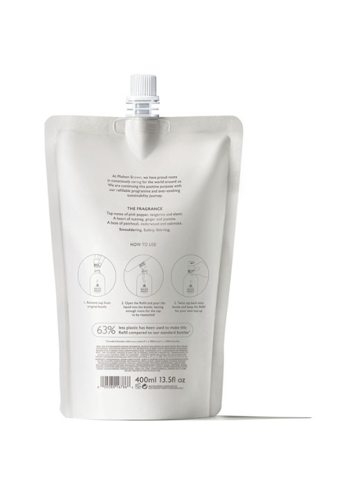 Molton Brown Fiery Pink Pepper Bodywash Refill - bad- en douchegel navulling - voorkant 2 undefined