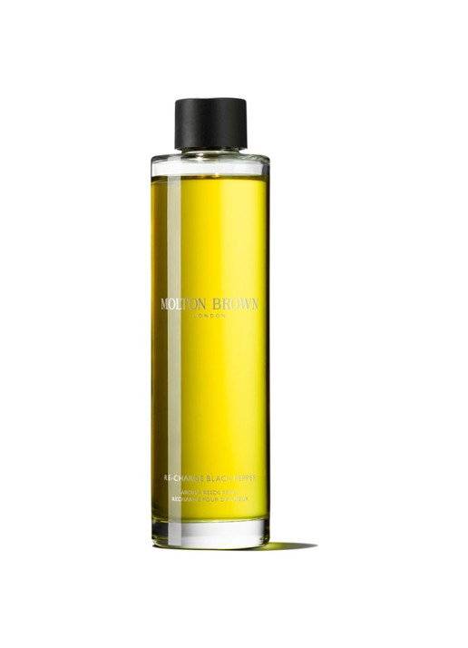 Molton Brown Re-Charge Black Pepper Aroma Reeds Refill - geurstokjes navulling 150 ml - voorkant undefined