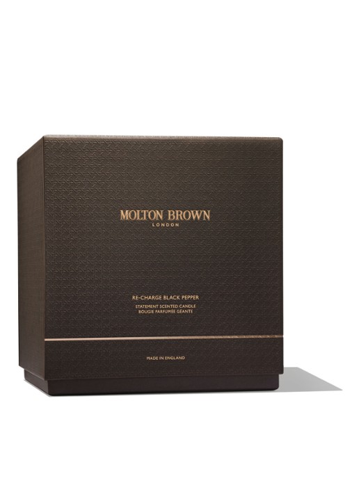 Molton Brown Re-Charge Black Pepper Statement Scented Candle - geurkaars 1700 gram - detail undefined
