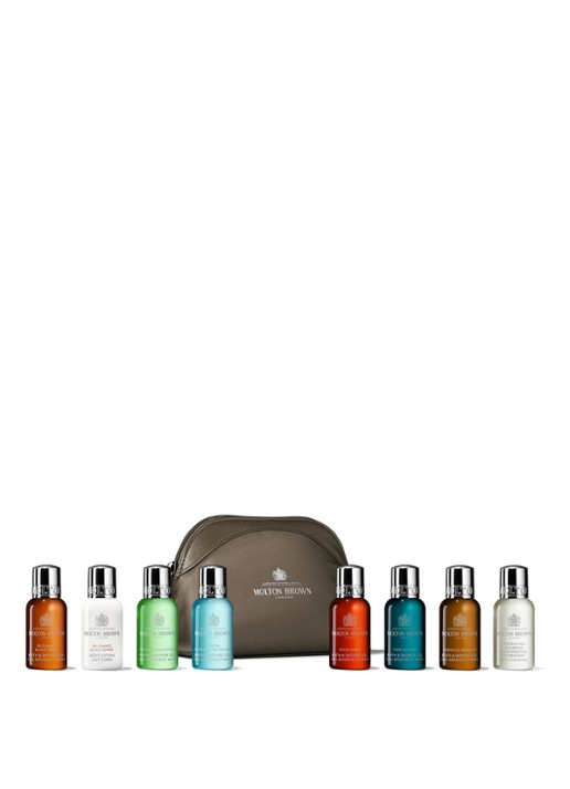 Molton Brown The Classic Explorer Body & Hair Mini Travel Bag - verzorgingsset