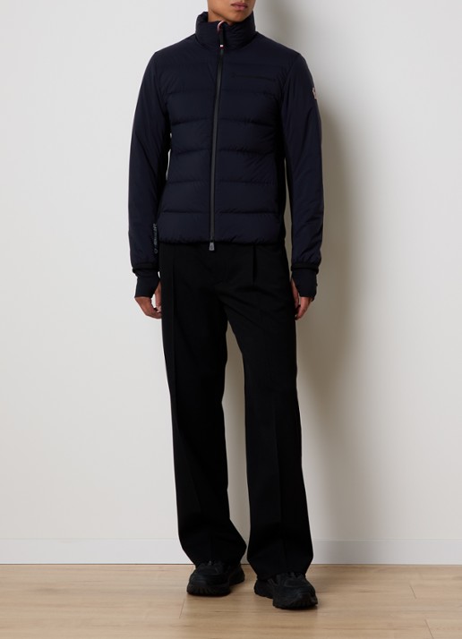 Moncler Araripe gewatteerd jack met donsvulling en waterafstotende coating - voorkant 2 donkerblauw