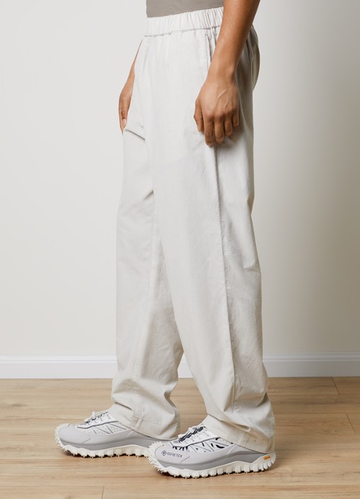 Moncler Baby loose fit pantalon van corduroy - detail 5 gebroken wit