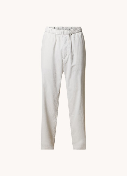 Moncler Baby loose fit pantalon van corduroy - voorkant 2 gebroken wit