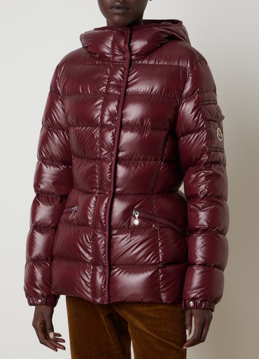 Moncler Barante gewatteerd jack met donsvulling en capuchon