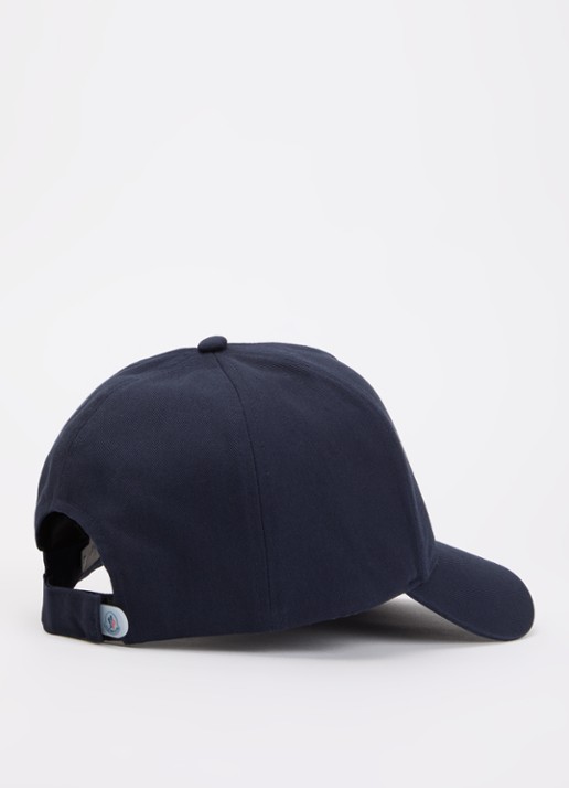 Moncler Baseball pet met logoborduring - detail 2 donkerblauw